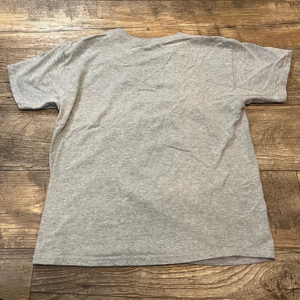 Nintendo Super Mario Luigi Kids Graphic T-Shirt‎ Gray Medium Hybrid Apparel
